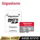 Gigastone 64GB micro SDXC UHS-Ⅰ U1 記憶卡(64G A1V10 高速記憶卡)