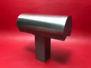 1-1/8” Hardy Shank Blacksmith Anvil or Vise 4” Long 2" Diameter Bottom Fuller