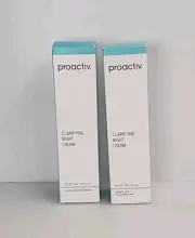Lot of 2 PROACTIV CLARIFYING NIGHT CREAM 2.5 oz Sealed Tubes Expire 5/20 & 3/22