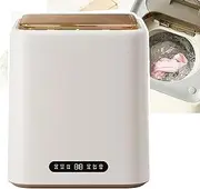 Mini Washing Machine, Portable Washing Machine, Blue Light Bacterial Purification + 96° Cooking And Washing + Fully Automatic + Constant Temperature Drying,A
