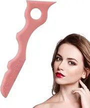 Lip Liner Stencils for Makeup | Multifunctional Mascara Shield for Eyeshadow,Eyebrow Liner Tool Reusable Eyeshadow Contouring Template for Travel Home