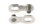 KMC 12 Speed Connecting Link Twin Pack Silver