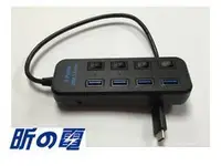 在飛比找Yahoo!奇摩拍賣優惠-【勁昕科技】USB 3.1 Type-C轉四口3.0 HUB