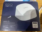 eero 6 Dual-band Mesh WiFi 6 Router BRAND NEW AND SEALED N010115 (N010001)