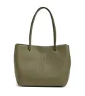 Marc Jacobs Logo Embossed Saffiano Leather Small Tote - Beech