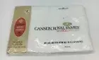 VTG Cannon Twin Fitted Bed Sheet No Iron Royal Family Percale White 39x80 Fit
