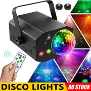 10W USB RGB LED Disco Party Lights Ball Light Effect Strobe Sound Activated OZ