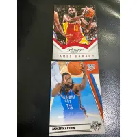 在飛比找蝦皮購物優惠-哈登 James Harden 2張 球員卡 NBA Pan