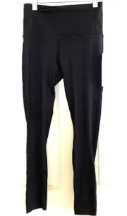 Athleta Cross Train Black 7/8 Paddle Tight Leggings UPF Protection | Size XXS