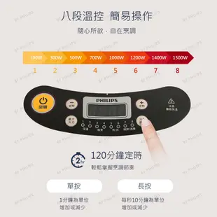 PHILIPS 不挑鍋黑晶爐HD4990