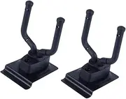 Vaguelly 2pcs Guitar Hook Guitar Wall Holder Stand Guitar Mount Guitar Wall Rack Guitar Wall Mount Tripod Hooks for Wall Guitar Bracket Hanger Wall Hook Guitar Wall Bracket Banjo Soft Black
