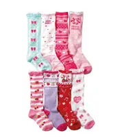 在飛比找ETMall東森購物網優惠-nissen秋冬粉色公主日單女童襪