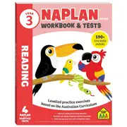 Naplan-Style Workbook and Tests Year 3: Reading - Book