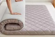 Japanese Futon Mattress, Foldable Sleeping Pad for Travel/Camping/Floor, Portable Dormitory, Folding Mattress, Floor, Guest Bed(B,120x200cm)