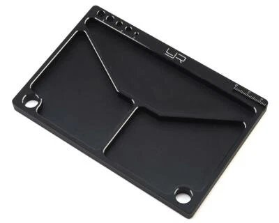 Yeah Racing Aluminum Parts Tray (Black) (145x95x5mm) [YEA-YA-0571BK]