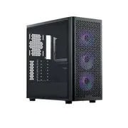 Cooler Master Elite 502 ATX ARGB Fan Tempered Glass Case - Black (Without Power Supply) [E502-KGNN-SAZ]