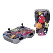 2* Cool Removable PVC stickers For DJI Mavic Mini 2 Drone Remote Controller