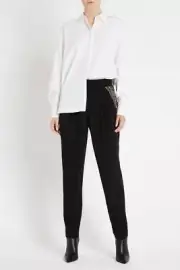 SASS AND BIDE EMBELLISHED PANTS in Black RRP$390 size 10