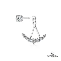 在飛比找蝦皮商城優惠-【SOPHIA 蘇菲亞珠寶】夢娜 10分 18K金 鑽石耳環