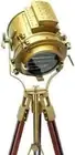 SPOT LIGHT WITH TRIPOD STAND VINTAGE FLOOR LAMP DECOR AND USE FULL ITEM