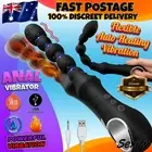 Vibrating Anal Beads Prostate Massager Vibrator Dildo Butt Plug G-spot Sex Toy