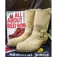 在飛比找蝦皮購物優惠-red wing 8268 工程師靴 麂皮 木村拓哉 著用 