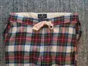 Abercrombie And Fitch Vintage Flannel Pajama Pants Mens Medium Red Plaid
