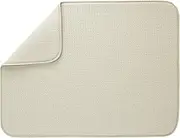S&T XL Microfiber Dish Drying Mat Sand