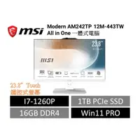 在飛比找蝦皮購物優惠-微星 MSI AIO All in One 觸控 一體式電腦