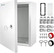 Kinchoix Outdoor Electrical Box 24 x 16 x 10'' Nema 4X Enclosure Waterproof Junction Box Electrical Enclosure Lockable Weatherproof Enclosure Box