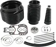 Transom Seal drive Bellows Kit 803099T1 replacement for Mercruiser Sterndrive Alpha One Gen 2 1991 and up Stern Drives with Exhaust Bellows Seal Gimbal Bearing Marine Outboard Boat Sierra 18-8206