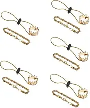 Sets Halloween Reptile Accessories Lizard Crown and Necklace Set Pet Decor for Parties