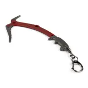 New Movie Tomb Raider Keychain Lara Croft Taro Ice Axe Pendant Key Ring Chain CR