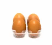 75 X Clear Duck Egg Cartons For 4 Large Eggs Pvc