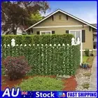AU Artificial Privacy Fence Screen Faux Ivy Leaf Hedges Fence Panels Garden Deco