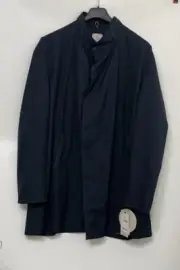 Bugatti Rain Series Men's Waterproof Raincoat in Navy, Size 34