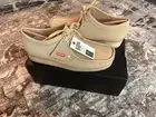 Supreme Clarks Wallabee Natural Reflective