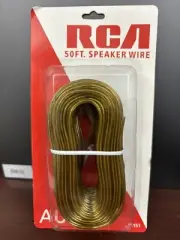 -BRAND NEW- RCA 50Ft. Speaker Wire Audio #81051