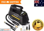 Portable 12V Car Tyre Inflator Digital Air Compressor Pump, 0-100PSI Electric AU