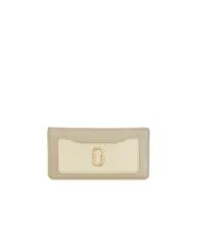Marc Jacobs The Utility Snapshot Long Bi-Fold Wallet One size Nude