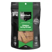 Black Hawk Chicken Jerky Straps Dog Treats 300 Gm
