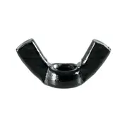 Pinnacle M8 Black Ruspert Wing Nut - 4 Pack