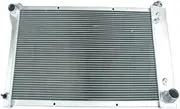 3 Row Aluminum Radiator，Compatible With Pickup/GMC 1967-1972 C10 C20 C30 K10 K20 K30