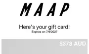 MAAP Gift card