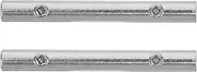 Kisangel 2pcs Electric Guitar Bridge Tailpiece with Installation Screws Tremolo System Replacement Accessory for Acoustic and Headless Guitars Easy Installation for Live Performance and