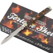 Rough Ryder Slim Doctors Knife Imitation Tortoise Shell Handle RR2438
