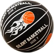 Silent Basketball, Dribble Dream Basketball, Foam Training Ball, Silent Dribbling Experience Size 7 Uncoated High-Density Foam Lightweight & Easy to Handle for Kids Adults
