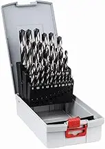 Bosch Accessories Blue 25-Piece PointTeQ HSS Twist Bit Set (For Metal, ProBox, Ø 1.0–13.0 mm, Drill Driver Accessories)
