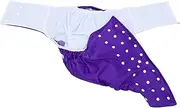 Ipetboom 1pc Leakproof Cloth Diaper for Adults Reusable Nappy for Elderly Unisex Design Waist Comfortable Fit for Daily Use and Bed Protection