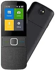 Portable Language Translator Device, 137 Languages Mini Smart WiFi Voice Translator with 2.4 Inch Touch Screen, Voice/Text/Recording Hello Yearn for FANDIAO